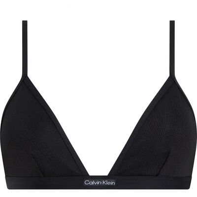 Calvin Klein Haut De Bikini Kw0kw02772 Triangle Pvh Black M Femme - Publicité Calvin Klein Haut De Bikini Kw0kw02772 Triangle Pvh Black M Femme - Publicité