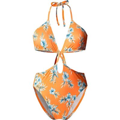 Pepe Jeans Maillot De Bain Hibiscus C.o Washed Orange L Femme - Publicité Pepe Jeans Maillot De Bain Hibiscus C.o Washed Orange L Femme - Publicité