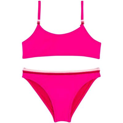 Sundek Bikini Shocking Pink 02 6 Années Fille - Publicité Sundek Bikini Shocking Pink 02 6 Années Fille - Publicité