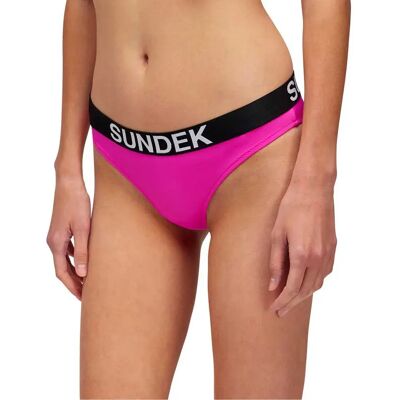 Sundek Bas De Bikini Carmel Shocking Pink S Femme - Publicité Sundek Bas De Bikini Carmel Shocking Pink S Femme - Publicité