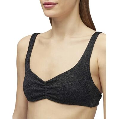 Sundek Haut De Bikini Fleur Black M Femme - Publicité Sundek Haut De Bikini Fleur Black M Femme - Publicité