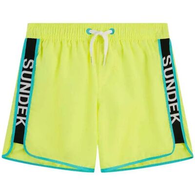 Sundek Short De Bain Logo Wow 01 10 Années Garçon - Publicité Sundek Short De Bain Logo Wow 01 10 Années Garçon - Publicité