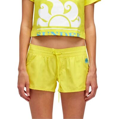 Sundek Short De Bain Margate Buttercup 04 M Femme - Publicité Sundek Short De Bain Margate Buttercup 04 M Femme - Publicité