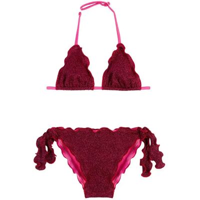 Sundek Bikini Mini Magnolia Shocking Pink 14 Années Fille - Publicité Sundek Bikini Mini Magnolia Shocking Pink 14 Années Fille - Publicité