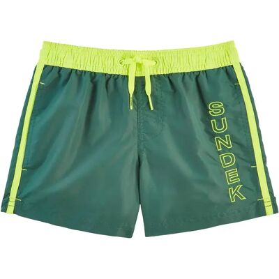 Sundek Short De Bain Taffeta Quick Dry Camo Green 8 Années Garçon - Publicité Sundek Short De Bain Taffeta Quick Dry Camo Green 8 Années Garçon - Publicité