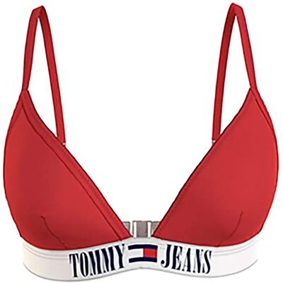 Tommy Hilfiger Haut De Bikini Uw0uw04079 Red S Femme - Publicité Tommy Hilfiger Haut De Bikini Uw0uw04079 Red S Femme - Publicité