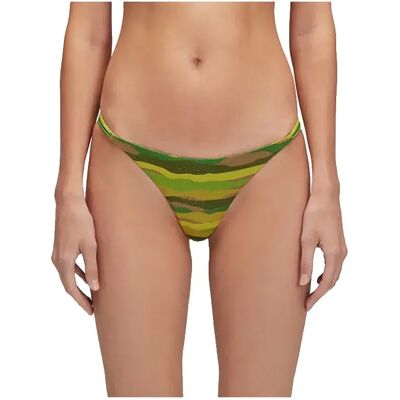 Sundek Bas De Bikini Ana Slip With Triple Lacing Print Abstract Wave Curuba S Femme - Publicité Sundek Bas De Bikini Ana Slip With Triple Lacing Print Abstract Wave Curuba S Femme - Publicité