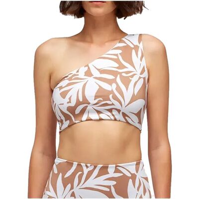 Sundek Haut De Bikini Bimala Optic Flower One-shoulder Earth S Femme - Publicité Sundek Haut De Bikini Bimala Optic Flower One-shoulder Earth S Femme - Publicité