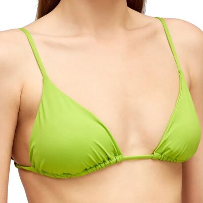 Sundek Haut De Bikini Caladesi Adjustable Triangle Lime M Femme - Publicité Sundek Haut De Bikini Caladesi Adjustable Triangle Lime M Femme - Publicité