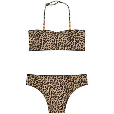 Sundek Bikini Coral Cape Mini With Sweet Leopard Print Durian 6 Années Fille - Publicité Sundek Bikini Coral Cape Mini With Sweet Leopard Print Durian 6 Années Fille - Publicité