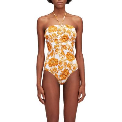 Sundek Maillot De Bain Flower Tale Print One-piece Maracuja S Femme - Publicité Sundek Maillot De Bain Flower Tale Print One-piece Maracuja S Femme - Publicité