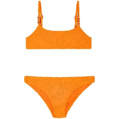 Sundek Bikini Jacquard Terry Mini Swimsuit With Sk23 Pattern Lulo 23 6 Années Fille - Publicité Sundek Bikini Jacquard Terry Mini Swimsuit With Sk23 Pattern Lulo 23 6 Années Fille - Publicité