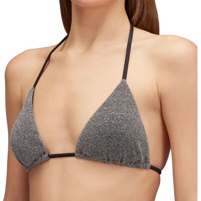 Sundek Haut De Bikini Jennifer Lurex Triangle Silver L Femme - Publicité Sundek Haut De Bikini Jennifer Lurex Triangle Silver L Femme - Publicité