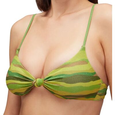 Sundek Haut De Bikini Margot Bralette Abstract Wave Print Curuba S Femme - Publicité Sundek Haut De Bikini Margot Bralette Abstract Wave Print Curuba S Femme - Publicité