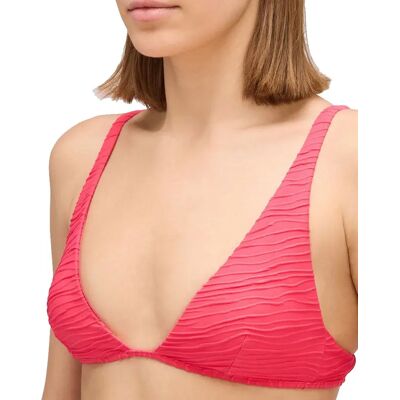 Sundek Haut De Bikini Mave American With Fixed Straps Pitaya S Femme - Publicité Sundek Haut De Bikini Mave American With Fixed Straps Pitaya S Femme - Publicité