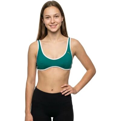 Puma Haut De Bikini 701237617 Reversible Emerald Ice / Navy XL Femme - Publicité Puma Haut De Bikini 701237617 Reversible Emerald Ice / Navy XL Femme - Publicité