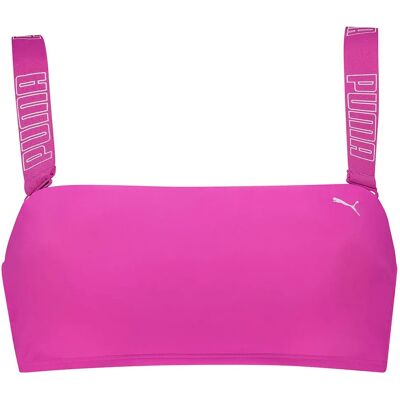 Puma Haut De Bikini Bandeau Electric Orchid L Femme - Publicité Puma Haut De Bikini Bandeau Electric Orchid L Femme - Publicité