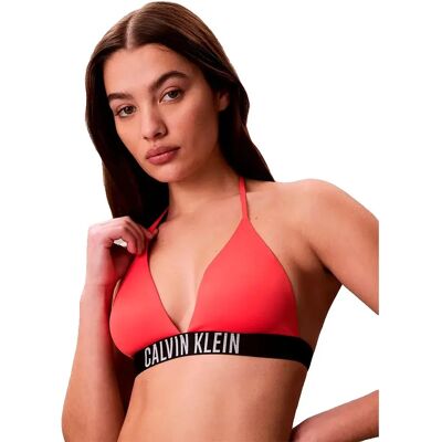 Calvin Klein Haut De Bikini Lv00q61222 Triangle Punch Pink XS Femme - Publicité Calvin Klein Haut De Bikini Lv00q61222 Triangle Punch Pink XS Femme - Publicité