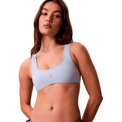 Calvin Klein Haut De Bikini Lv00q61225 Triangle Breezy Blue XS Femme - Publicité Calvin Klein Haut De Bikini Lv00q61225 Triangle Breezy Blue XS Femme - Publicité