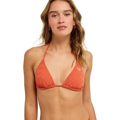 Roxy Haut De Bikini Current Coolness Tiki Triangle Ginger Spice L Femme - Publicité Roxy Haut De Bikini Current Coolness Tiki Triangle Ginger Spice L Femme - Publicité