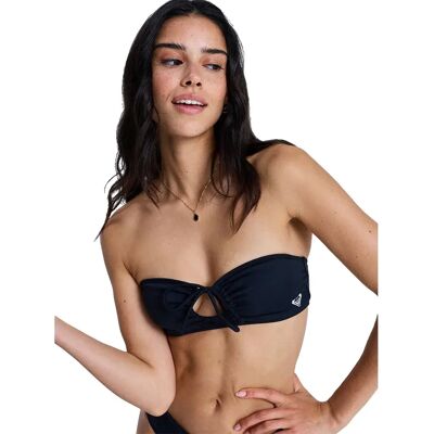 Roxy Haut De Bikini Essentials Sd Bandeau Anthracite S Femme - Publicité Roxy Haut De Bikini Essentials Sd Bandeau Anthracite S Femme - Publicité