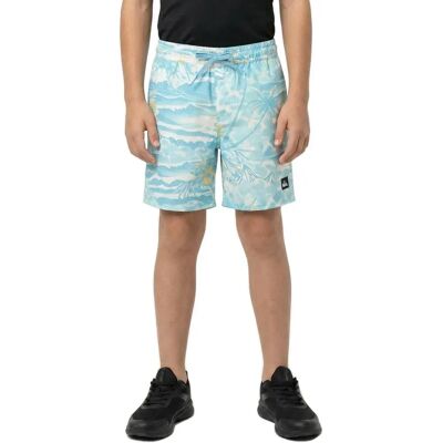 Quiksilver Short De Bain Everyday Printed Volley 14´´ Aqua Sundown 8 Années Garçon - Publicité Quiksilver Short De Bain Everyday Printed Volley 14´´ Aqua Sundown 8 Années Garçon - Publicité