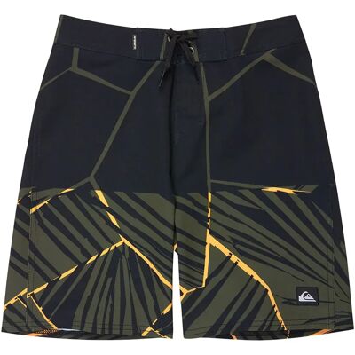Quiksilver Short De Bain Surfsilk Straight 17´´ Grape Leaf Natural Block 10 Années Garçon - Publicité Quiksilver Short De Bain Surfsilk Straight 17´´ Grape Leaf Natural Block 10 Années Garçon - Publicité