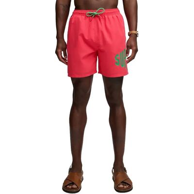 Superdry Short De Bain Printed Logo 16 Paradise Pink 2XL Homme - Publicité Superdry Short De Bain Printed Logo 16 Paradise Pink 2XL Homme - Publicité