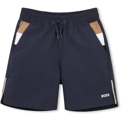 Boss Short De Bain J52837 Marine 3 Mois Garçon - Publicité Boss Short De Bain J52837 Marine 3 Mois Garçon - Publicité