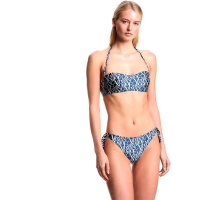 Giorgio Armani Emporio Armani Bikini Ew000798_af20242 Bandeau Ink / Logo White S Femme - Publicité Giorgio Armani Emporio Armani Bikini Ew000798_af20242 Bandeau Ink / Logo White S Femme - Publicité