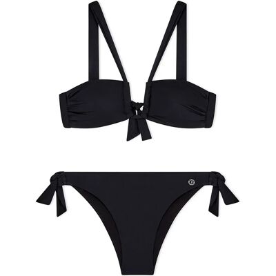 Giorgio Armani Emporio Armani Bikini Ew003277_af20239 Bandeau Black M Femme - Publicité Giorgio Armani Emporio Armani Bikini Ew003277_af20239 Bandeau Black M Femme - Publicité