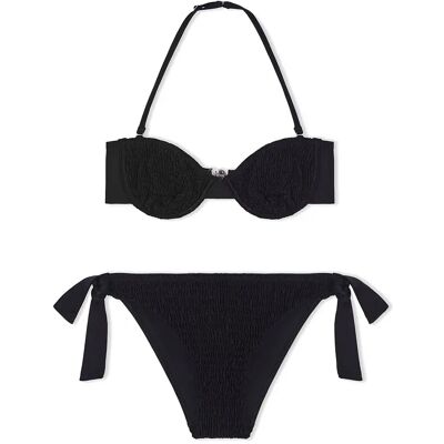 Giorgio Armani Emporio Armani Bikini Ew003283_af23750 Bandeau Black M Femme - Publicité Giorgio Armani Emporio Armani Bikini Ew003283_af23750 Bandeau Black M Femme - Publicité