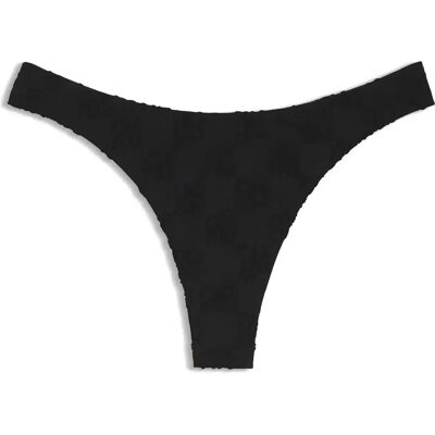 Hugo Bas De Bikini Terry Brazilian 10271272 Black M Femme - Publicité Hugo Bas De Bikini Terry Brazilian 10271272 Black M Femme - Publicité