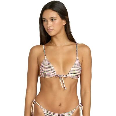 Volcom Haut De Bikini Crossed Path Triangle Multi XS Femme - Publicité Volcom Haut De Bikini Crossed Path Triangle Multi XS Femme - Publicité