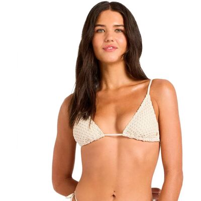 Billabong Haut De Bikini Twisted Triangle White Cap M Femme - Publicité Billabong Haut De Bikini Twisted Triangle White Cap M Femme - Publicité