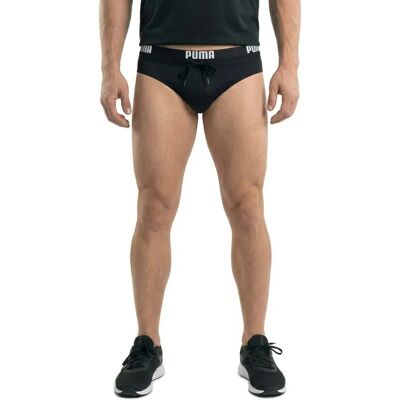 Puma Slip De Bain Logo Black XL Homme - Publicité Puma Slip De Bain Logo Black XL Homme - Publicité