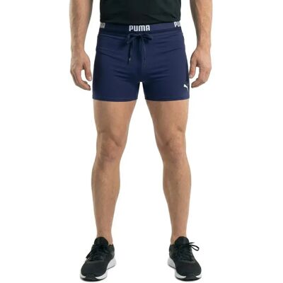 Puma Slip De Bain Boxer Logo Navy L Homme - Publicité Puma Slip De Bain Boxer Logo Navy L Homme - Publicité
