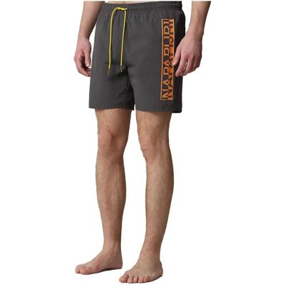 Napapijri Short De Bain Victor 1 Dark Grey Solid L Homme - Publicité Napapijri Short De Bain Victor 1 Dark Grey Solid L Homme - Publicité
