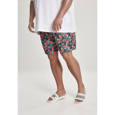 Urban Classics Short De Bain Tb2679 Black / Multicolor 5XL Homme - Publicité Urban Classics Short De Bain Tb2679 Black / Multicolor 5XL Homme - Publicité
