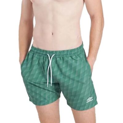 Umbro Short De Bain Printed Dark Ivy XL Homme - Publicité Umbro Short De Bain Printed Dark Ivy XL Homme - Publicité