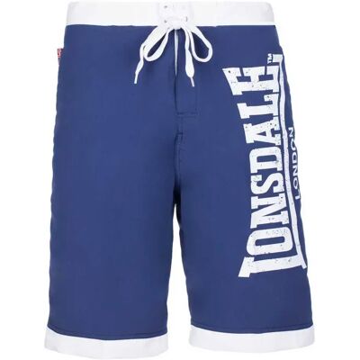 Lonsdale Short De Bain Clennell Navy / White 5XL Homme - Publicité Lonsdale Short De Bain Clennell Navy / White 5XL Homme - Publicité
