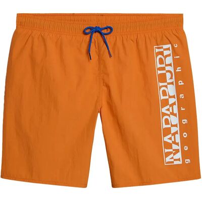 Napapijri Short De Bain V-box Orange Amber 2XL Homme - Publicité Napapijri Short De Bain V-box Orange Amber 2XL Homme - Publicité
