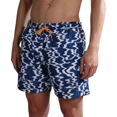 Napapijri Short De Bain V-vail 1 Water Blue M Homme - Publicité Napapijri Short De Bain V-vail 1 Water Blue M Homme - Publicité