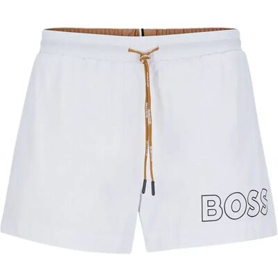 Boss Short De Bain Mooneye 10229264 White 2XL Homme - Publicité Boss Short De Bain Mooneye 10229264 White 2XL Homme - Publicité