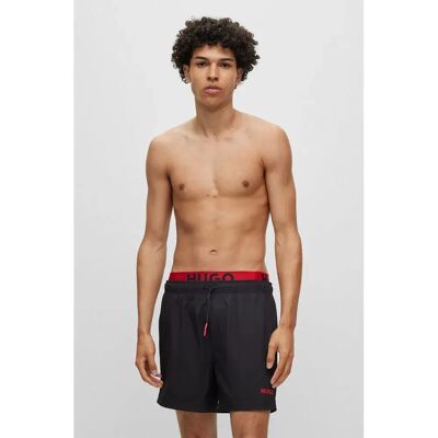 Hugo Short De Bain Flex 10231276 Black S Homme - Publicité Hugo Short De Bain Flex 10231276 Black S Homme - Publicité