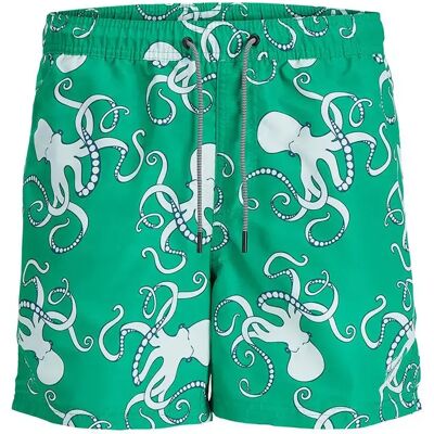 Jack & Jones Short De Bain Fiji Aop Green Bee 48 Homme - Publicité Jack & Jones Short De Bain Fiji Aop Green Bee 48 Homme - Publicité