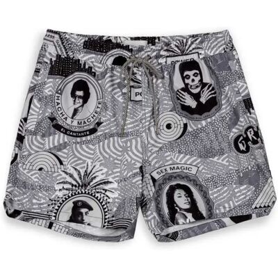 Grimey Short De Bain Supastar Black XS Homme - Publicité Grimey Short De Bain Supastar Black XS Homme - Publicité