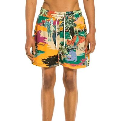 Grimey Short De Bain Ocean Gateways Yellow XS Homme - Publicité Grimey Short De Bain Ocean Gateways Yellow XS Homme - Publicité
