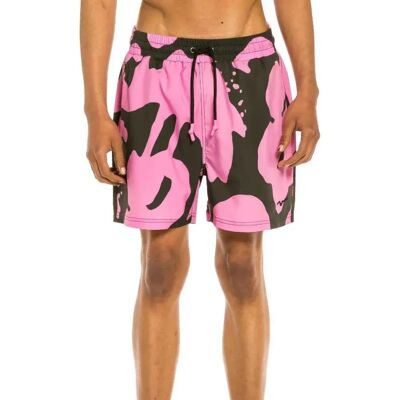 Grimey Short De Bain Trespass Pink L Homme - Publicité Grimey Short De Bain Trespass Pink L Homme - Publicité