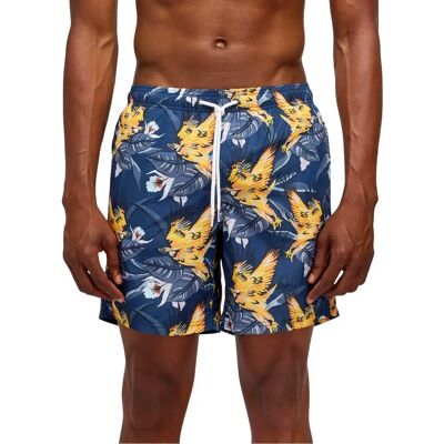 Sundek Short De Bain Blooming Eagle Navy M Homme - Publicité Sundek Short De Bain Blooming Eagle Navy M Homme - Publicité